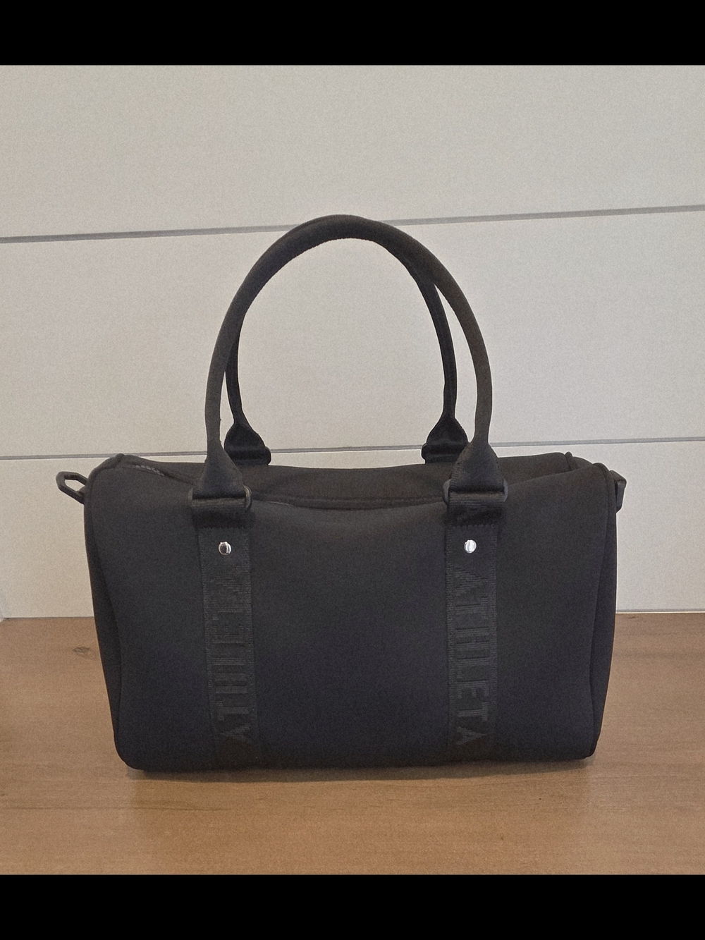 Athleta Ladies Black Travel/Carryall Bag